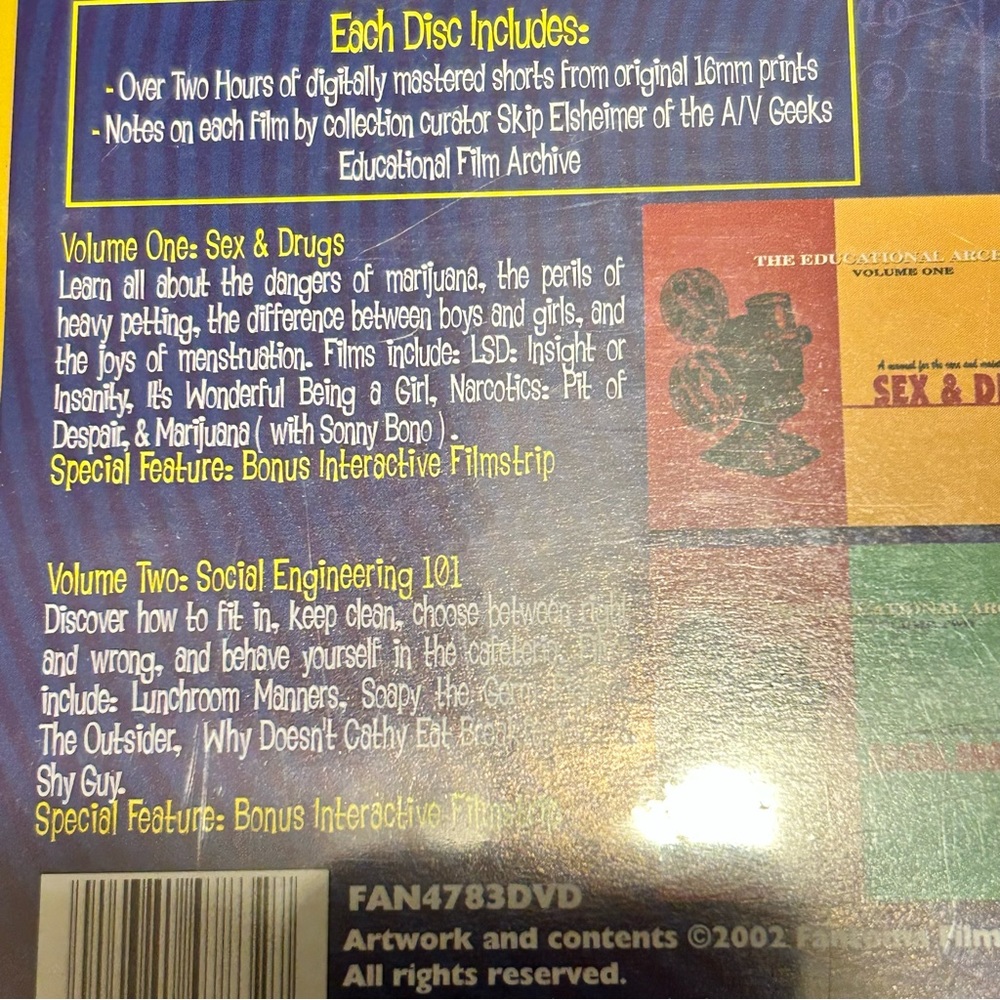 The Educational Archives 4-DVD Set Limited Edition Lunchbox Retro OOP - Picture 7 of 11